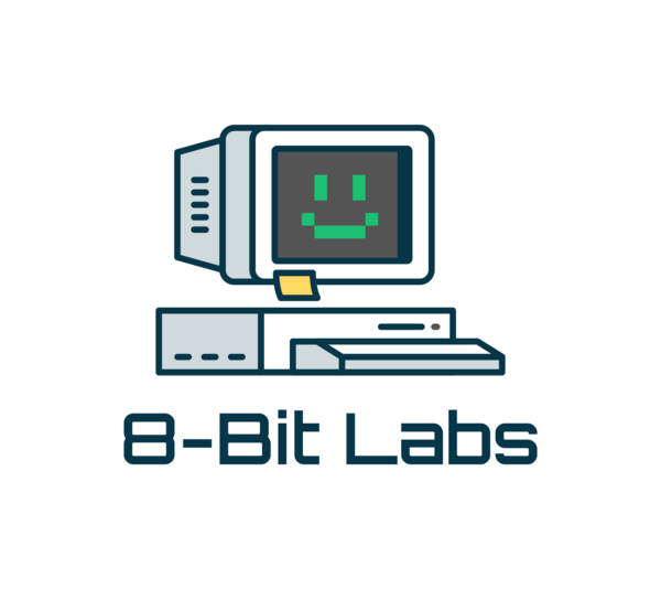 8-Bit Labs retro computer illustration
